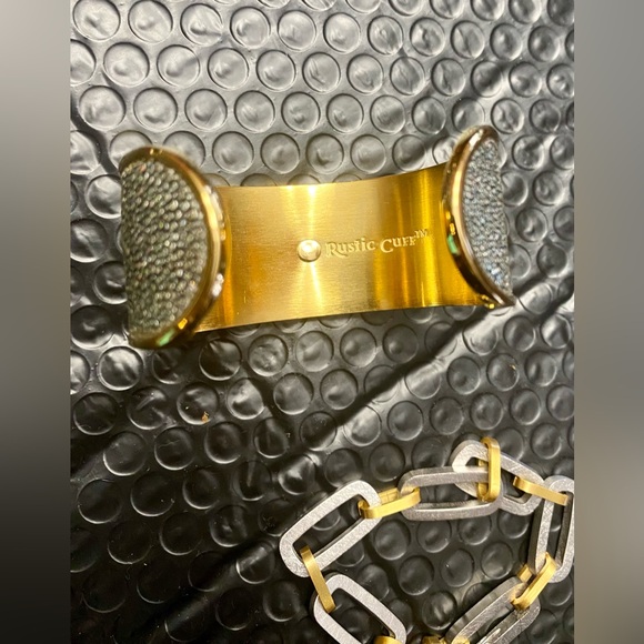 Rustic Cuff Mixed Metal Bracelet Bundle - Picture 5 of 6